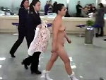 Naked Airport Protest
