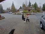 Nanny Runs Down Package Thief
