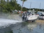 Needed Some Extra Help To Get The Boat Out
