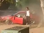 Nice Burnout You Fucking Dick!
