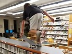 No Skating In The Library Please
