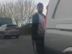Nutbar Attacks A Mums Car With A Machete
