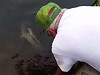 Old Timer Has An Impressive Fishing Style