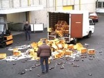 One Entire Pallet Of Beer Gone Forever
