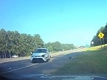 Overcautious Braking Causes Some Poor Fucker To Rollover
