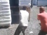 Pallet Unloading Like Fucking Bosses
