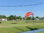 Paraglider Flight Is But A Short One
