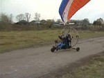 Paraglider Take-Off Is A No Go
