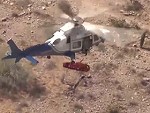 Particularly Unpleasant Helicopter Winch Rescue
