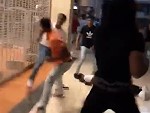 Pathetic Young Thugs Mall Brawling
