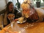 Penis Cake Unloads All Over Her Face

