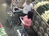 Piece Of Shit Casually Robs A Woman In The Supermarket