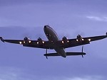 Plane Engines Pumping Out Flames During Takeoff
