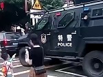 Police Open Fire On A Little Boy
