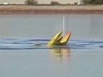 Race Boat Having A Few Issues
