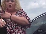 Racist White Woman Threatens To Kill All Muslims
