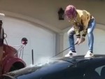 Rapper Lil Pump Destroys His Rolls Royce For A Music Video
