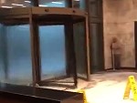 Revolving Door Is Not Enjoying The Storm
