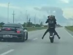 Rider Fucking Kills His Bike Trying To Race
