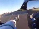 Rider Kills His Bike Stunting

