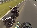 Rider Pays The Price For His Attempted Good Deed

