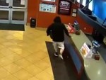 Robber Didn't Realise There Were Cops In The Store
