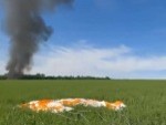 Russian Pilot Ejects After Being Shot Down By The Ukrainians
