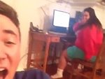 Scare Makes The Girl Shit Herself
