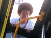 Seriously Menacing Dude Attacks A Bus