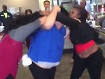 She Attacks A Woman Holding Her Child
