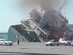 Ship Capsizes In Port After Cargo Loaded Incorrectly

