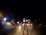 Shit For Brains Ignores The Big Loud Train Headed His Way
