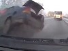 Shithead Causes A Sickening Head On Crash