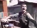 Shoots Himself Point Blank To Test His New Vest
