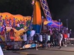 Sideshow Ride Very Nearly Goes Over
