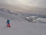 Skiers Witness A Missile Interception Over Israel
