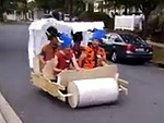 Someone Made The Flintstones Car
