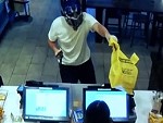 Starbucks Robber Gets Destroyed By Another Customer
