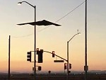 Stealth Bomber Casually Cruises Past
