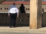 Stealth Security Guard Stops A Woman From Suiciding