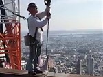Steel Riggers At Work On Top Of The World
