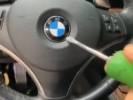 Steering Wheel Emblem Removal
