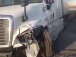 Stone Cold Idiot Wrecks Another Truck
