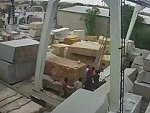 Stone Yard Worker Had No Chance To Avoid That
