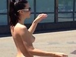 Strutting Carefree And Naked In Public
