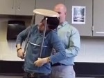 Student Can't Explain How He Got Stuck In A Stool
