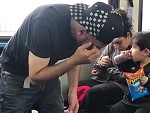 Stupid Druggo Cunts On The Train With Their Little Boy
