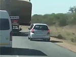 Stupidest Possible Way To Overtake A Wide Load On A Rural Highway
