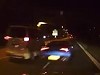 Stupidity But Lambo Driver Finds The Gap