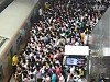 Subway Rush Hour In Beijing